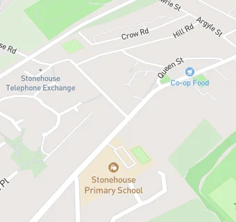 map for Stonehouse Primary School