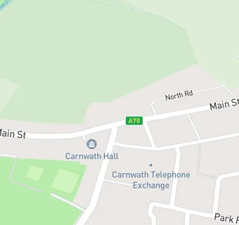 map for Carnwath Community Youth Club