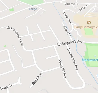 map for Dalry Community Centre