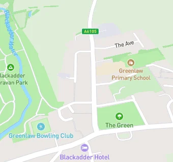 map for Greenlaw Surgery