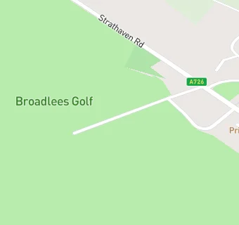 map for Broadlees Golf Driving Range