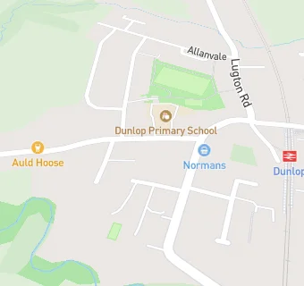 map for Dunlop Post Office