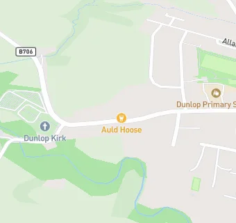 map for Dunlop Village Hall