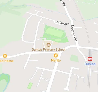 map for Dunlop Primary School