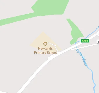 map for Newlands Primary School