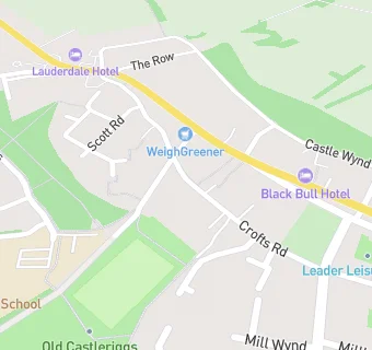 map for Stow & Lauder Health Centre (Lauder)