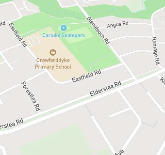 map for Crawforddyke Primary School