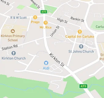 map for Tooth Doctor - Carluke