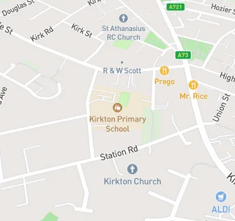 map for Kirkton Primary School