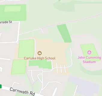 map for Carluke High School