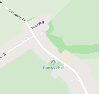 map for Braehead Village Hall