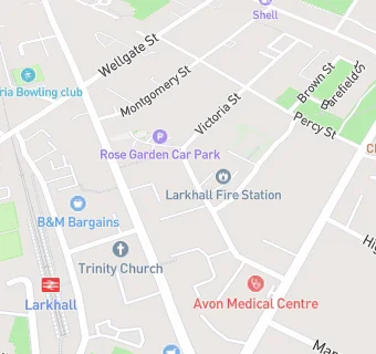 map for The Avon Medical Practice