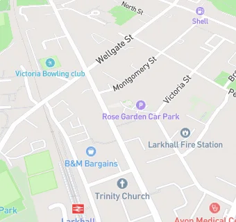 map for Central Bar