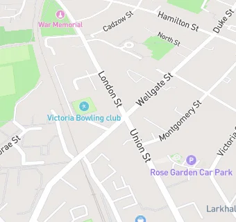 map for Gyros Larkhall