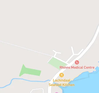 map for Rhinns Medical Centre (Isle of Islay)