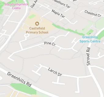 map for Sheltered Housing