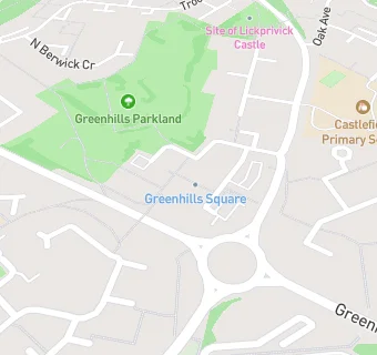 map for Greenhills Dental Practice