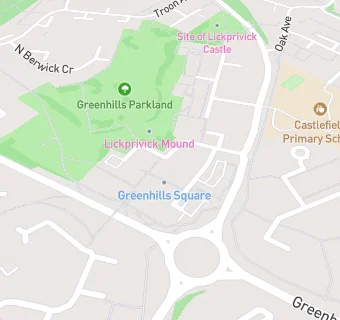 map for Greenhills Community Centre