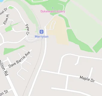 map for Glengowan Primary School