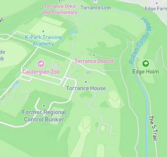 map for Calderglen Country Park