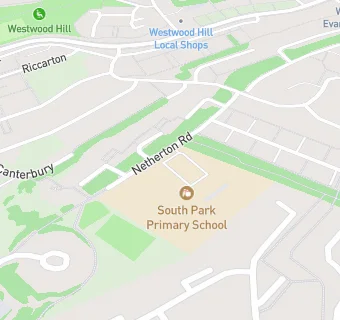 map for Southpark Primary School