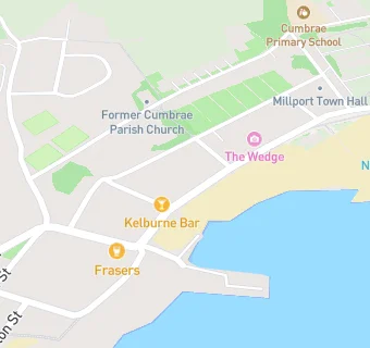 map for Cumbrae Pharmacy (Isle of Cumbrae)