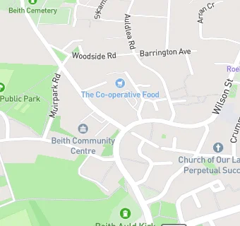 map for Beith Community Association SCIO