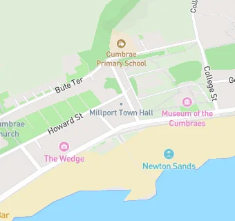 map for Millport's Premier Store