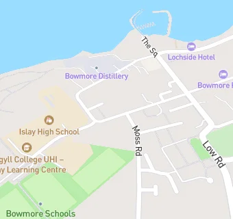 map for Bowmore Primary School