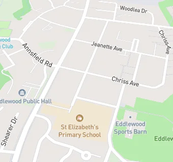 map for St. Elizabeth  Primary School