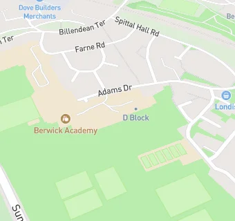 map for Berwick Academy