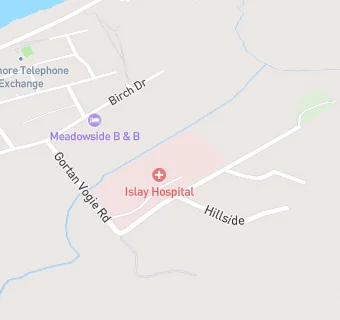 map for Bowmore Medical Practice (Isle of Islay)