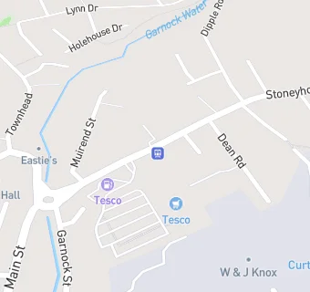 map for Tesco Supermarket and Petrol Station