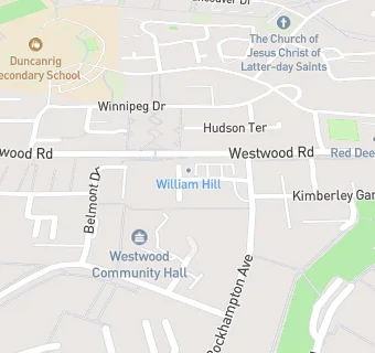 map for Westwood Bar