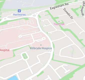 map for Kilbryde Hospice (main kitchen)