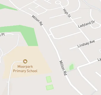 map for Moorpark Primary School