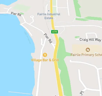 map for Fairlie Parish Church