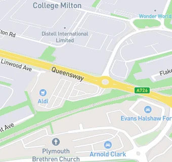 map for BP Queensway North Connect