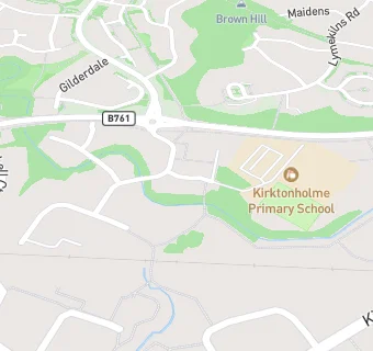 map for Kirktonholme Primary School