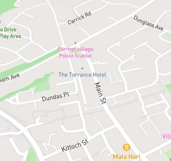 map for Torrance Hotel