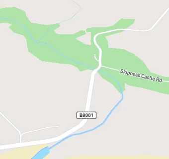 map for The Carradale Surgery (Skipness)