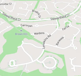 map for Busy Bees at East Kilbride