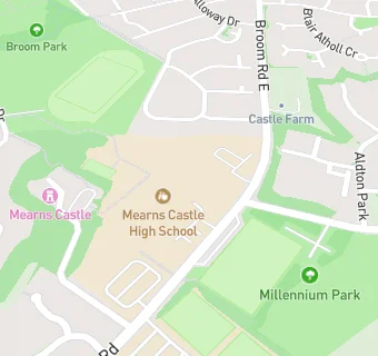 map for Mearns Castle High School