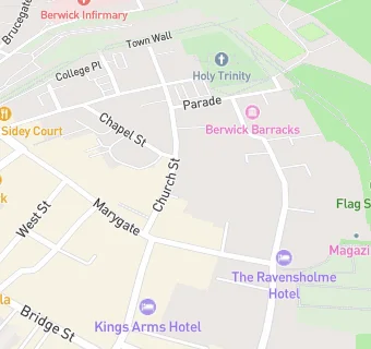 map for Kings Head Hotel