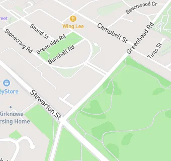 map for Cambusnethan Old & Morningside Parish Church