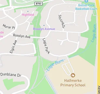 map for Halfmerke Primary School