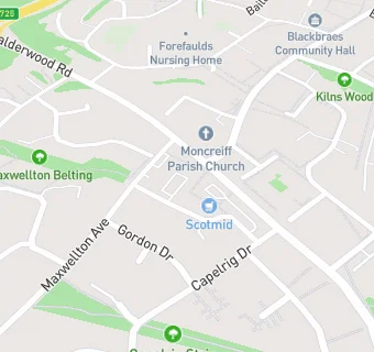 map for Rowlands Pharmacy (Calderwood Square, East Kilbride)