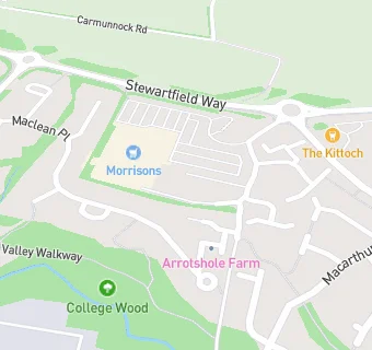 map for Morrisons Pharmacy (East Kilbride)