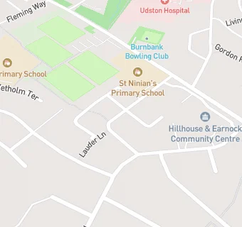 map for St. Ninians Rc Primary School