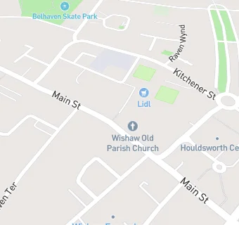 map for Wishaw Old Parish Church